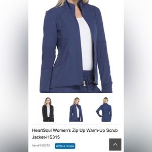 heartsoul Scrub Jacket